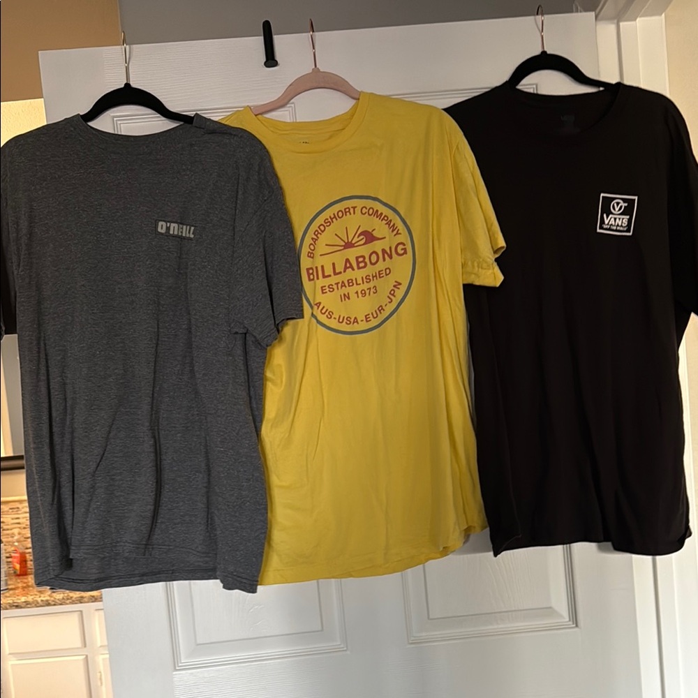 O'Neill Gray Short Sleeve Tee Casual Comfort